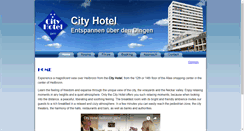Desktop Screenshot of city-hotel.de