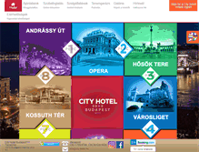 Tablet Screenshot of city-hotel.hu